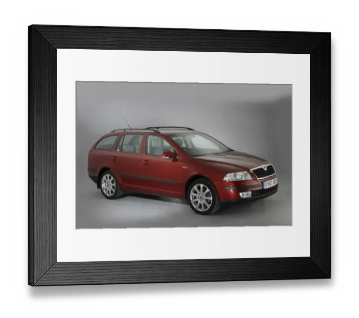 Framed Print : 2007 Skoda Octavia estate Framed Print : 2007 Skoda Octavia estate