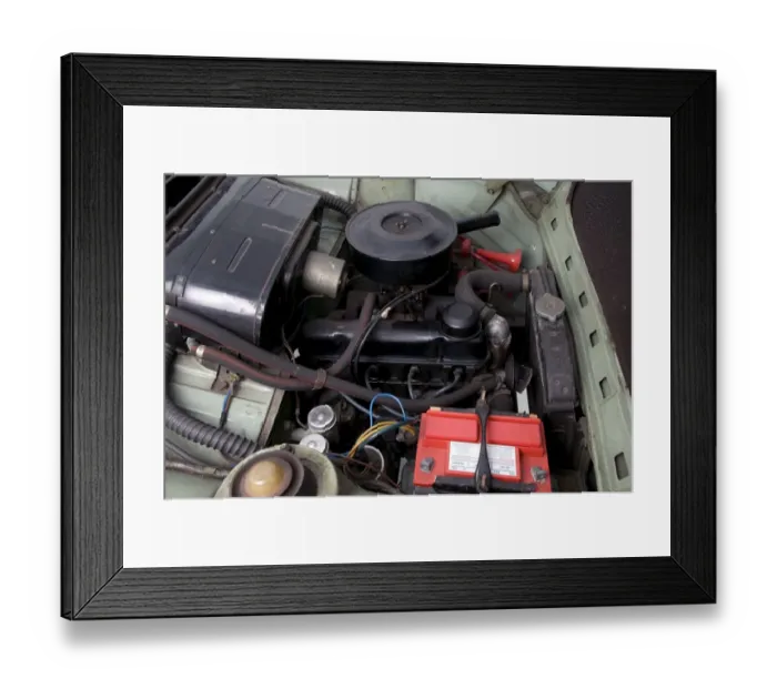 Framed Print : 1966 Ford Anglia