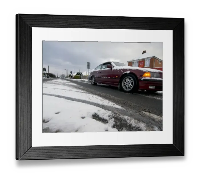 Framed Print : BMW driving in Framed Print : BMW driving in