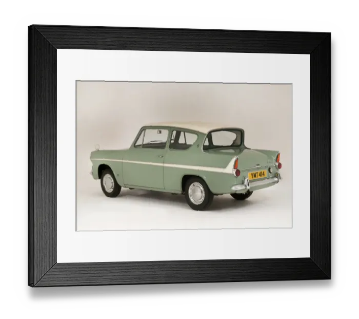 Framed Print : 1966 Ford Anglia