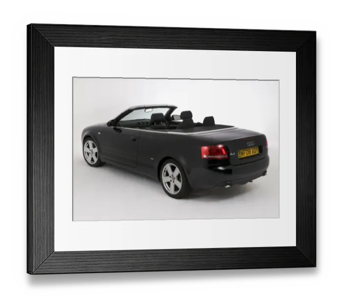 Framed Print : 2008 Audi A4 2. 0