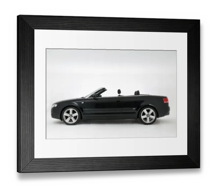 Framed Print : 2009 Mercedes Benz CLK Cabriolet