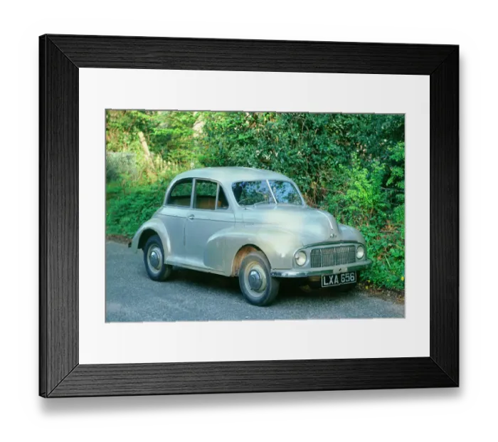 Framed Print : 1949 Morris Minor