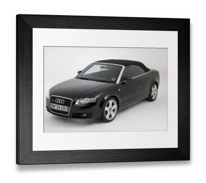 Framed Print : 2008 Audi A4 2. 0 Framed Print : 2008 Audi A4 2. 0