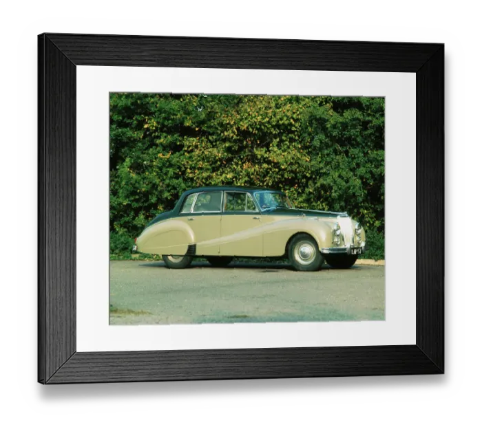 Framed Print : 1956 Armstrong Siddeley 346 Sapphire