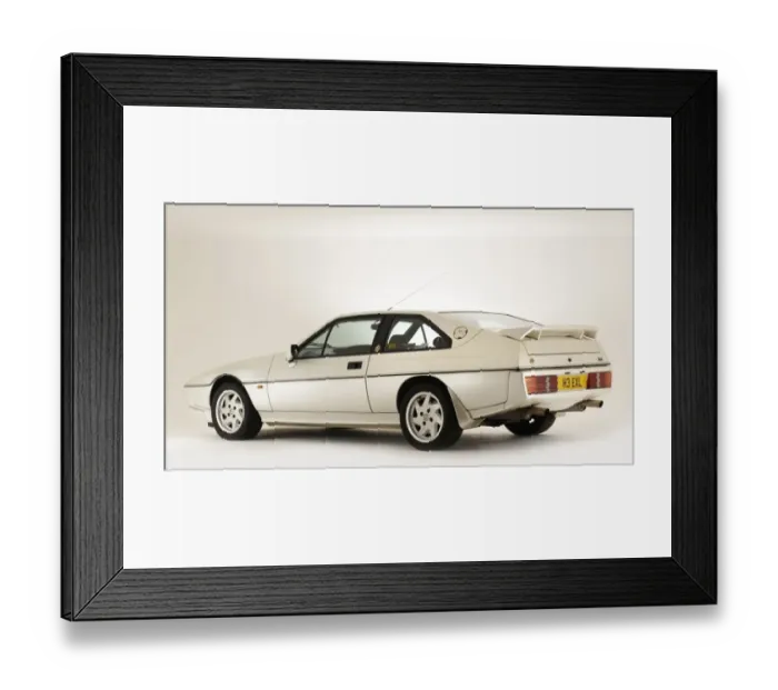 Framed Print : 1989 Lotus Excel