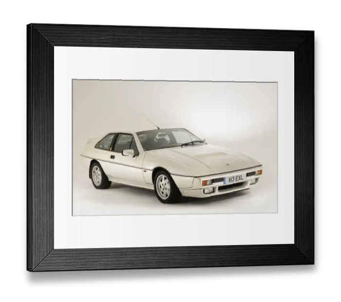 Framed Print : 1989 Lotus Excel Framed Print : 1989 Lotus Excel