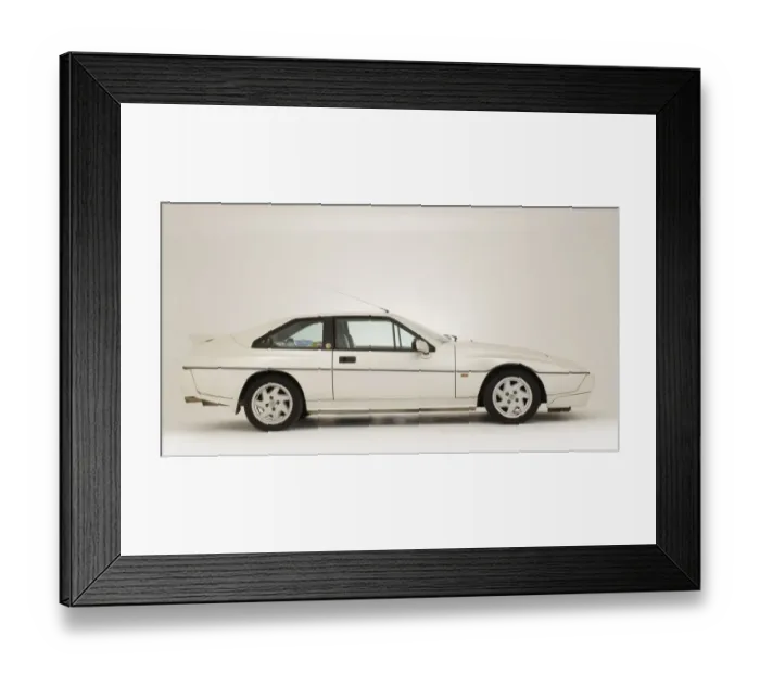 Framed Print : 1989 Lotus Excel