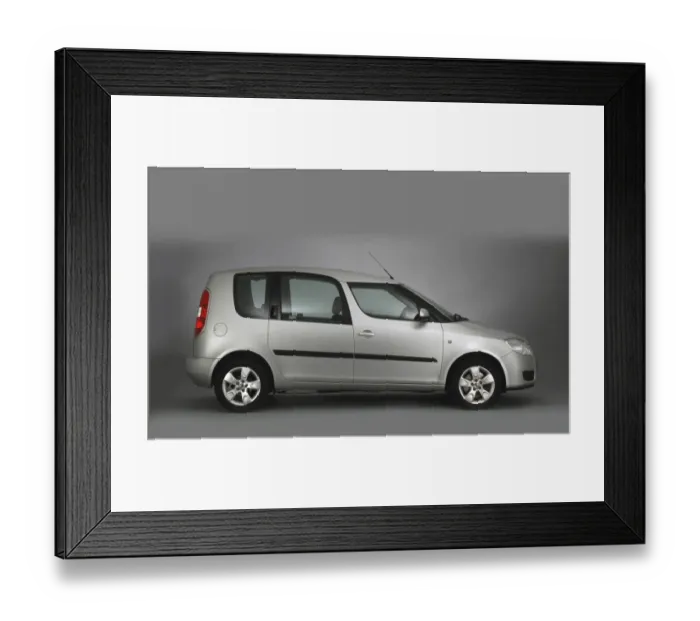Framed Print : 2007 Skoda Roomster Tdi Framed Print : 2007 Skoda Roomster Tdi