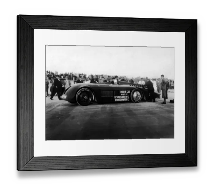 Framed Print : Sunbeam 1000hp