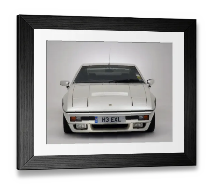 Framed Print : 1989 Lotus Excel