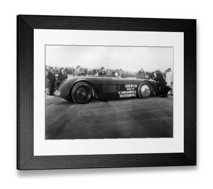 Framed Print : Sunbeam 1000hp