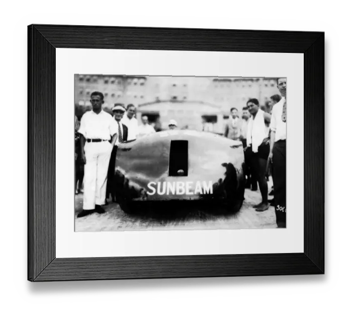 Framed Print : Sunbeam 1000hp