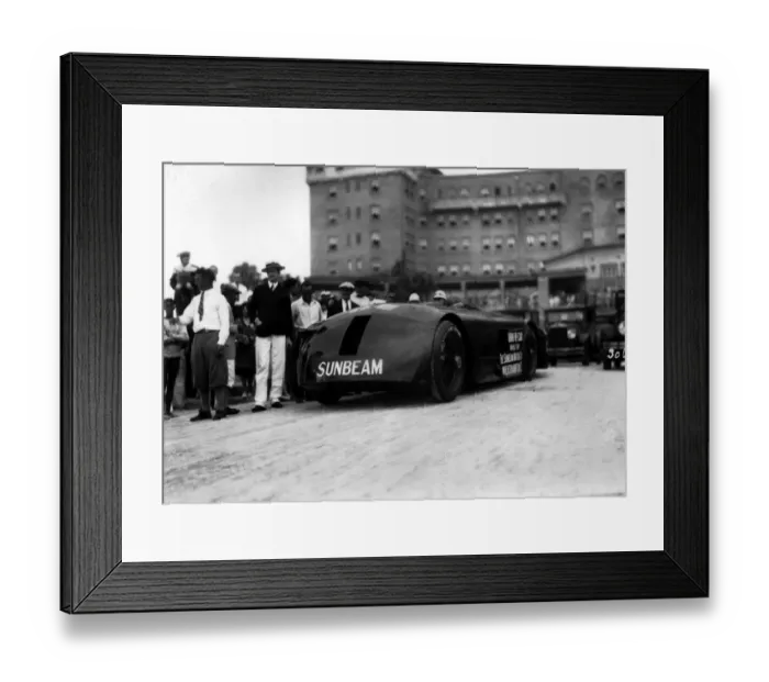Framed Print : Sunbeam 1000hp