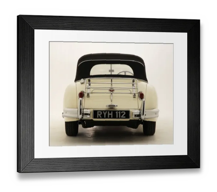 Framed Print : 1955 Jaguar XK140 Framed Print : 1955 Jaguar XK140