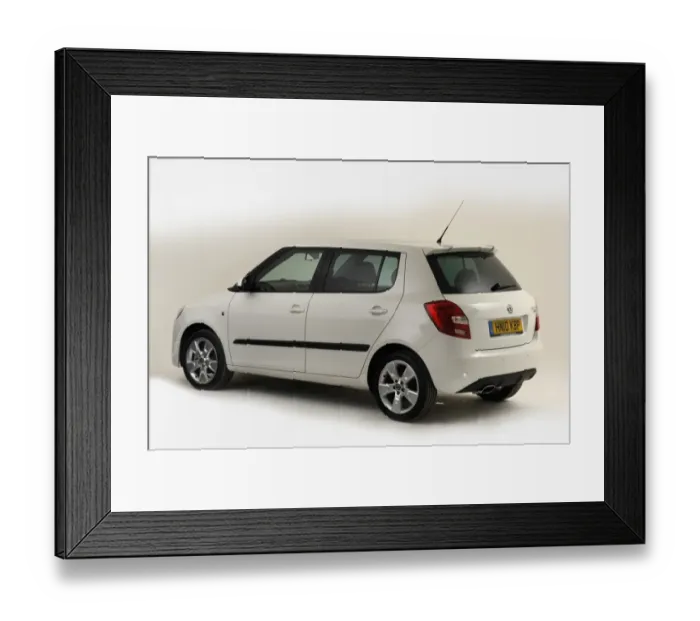 Framed Print : 2010 Skoda Fabia Framed Print : 2010 Skoda Fabia