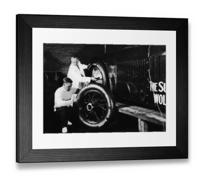 Framed Print : Sunbeam 1000hp