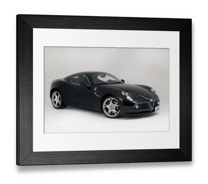 Framed Print : 2015 model Peugeot 308 Estate