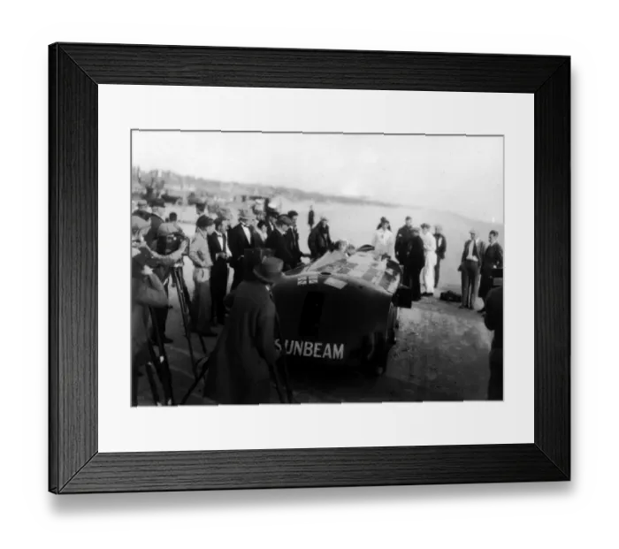 Framed Print : Sunbeam 1000hp