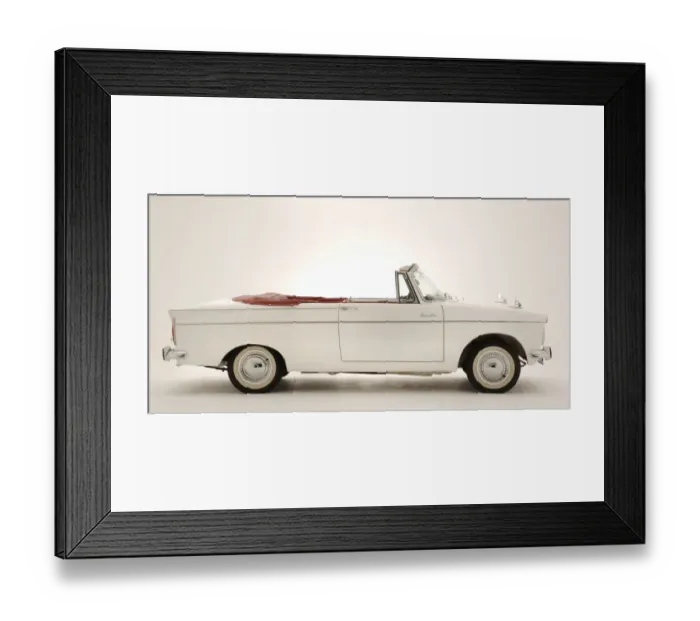 Framed Print : 1964 Hillman Super