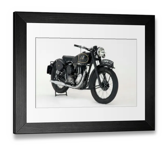 Framed Print : 1946 AJS 16M