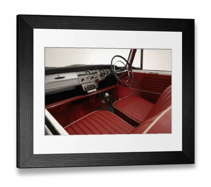 Framed Print : 1964 Hillman Super Framed Print : 1964 Hillman Super