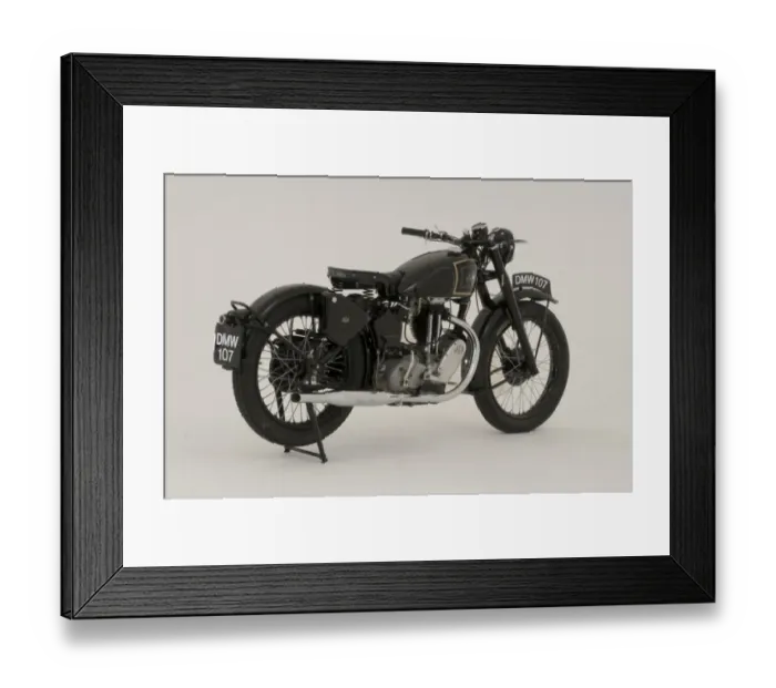Framed Print : 1946 AJS 16M