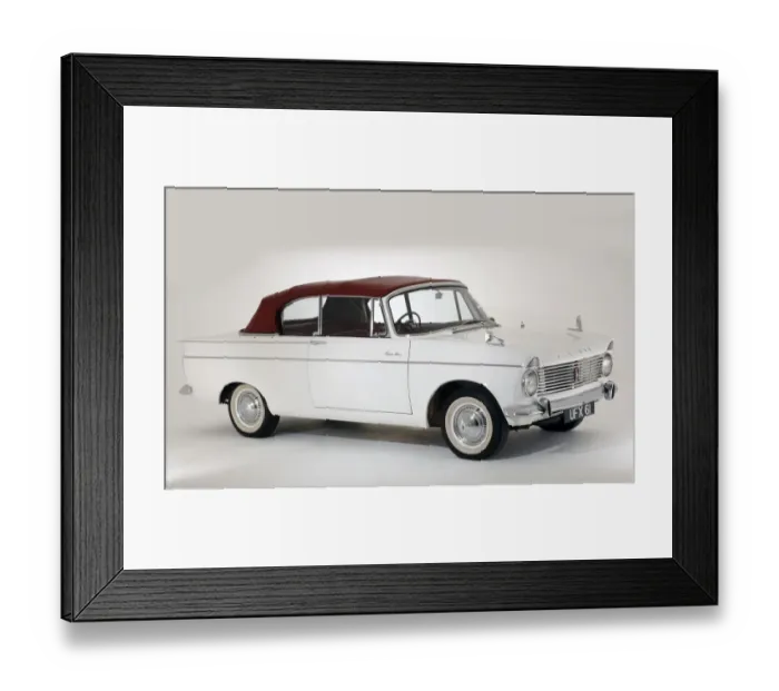 Framed Print : 1964 Hillman Super Framed Print : 1964 Hillman Super