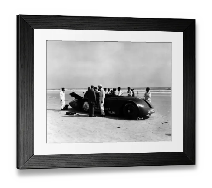 Framed Print : Sunbeam 1000hp