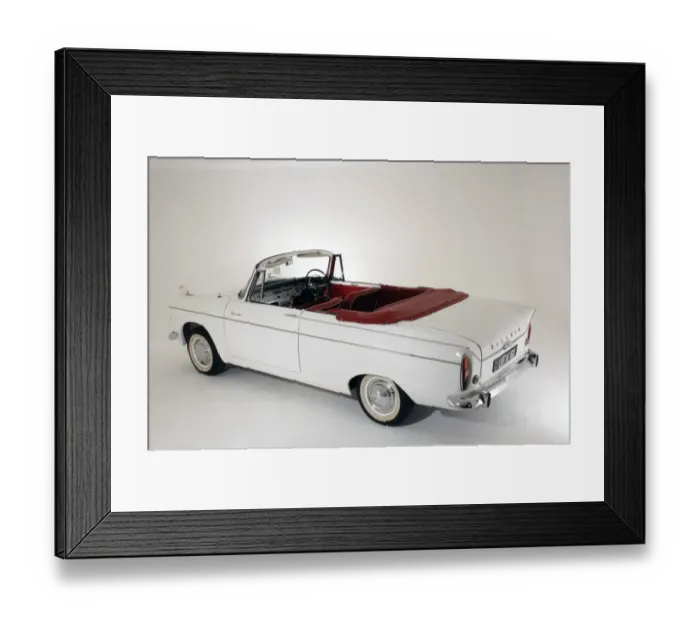 Framed Print : 1964 Hillman Super Framed Print : 1964 Hillman Super
