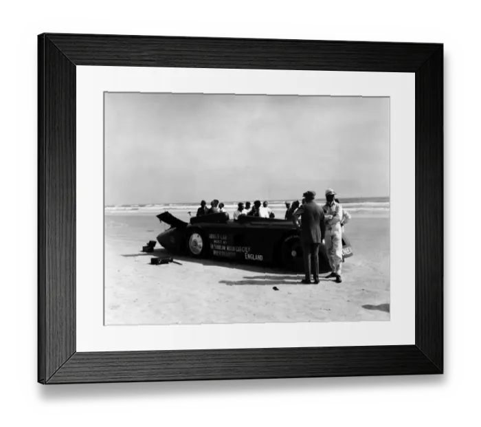 Framed Print : Sunbeam 1000hp