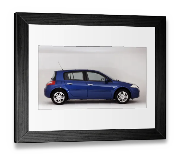 Framed Print : 2008 Renault Megane Framed Print : 2008 Renault Megane