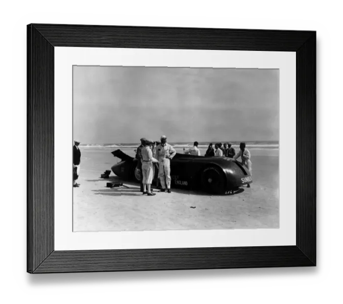 Framed Print : Sunbeam 1000hp