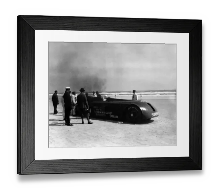 Framed Print : Sunbeam 1000hp