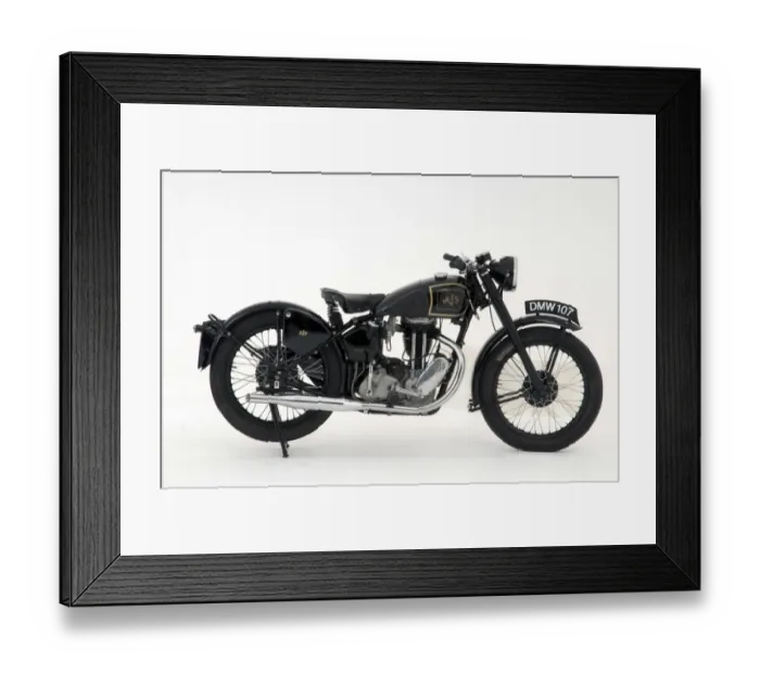 Framed Print : 1946 AJS 16M