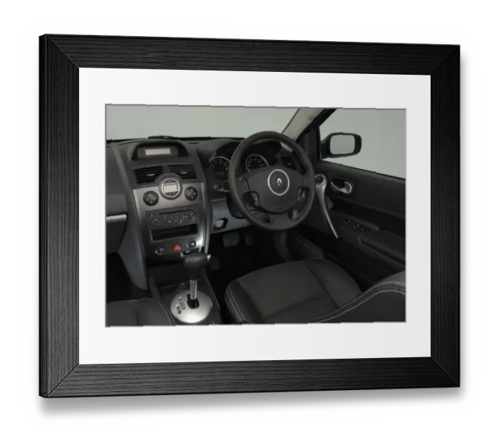 Framed Print : 2008 Renault Megane Framed Print : 2008 Renault Megane