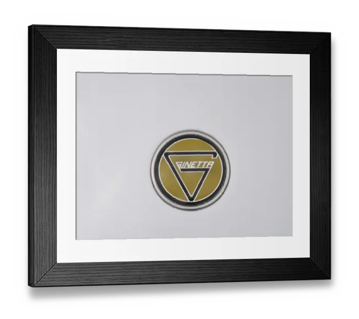 Framed Print : Ginetta badge Framed Print : Ginetta badge