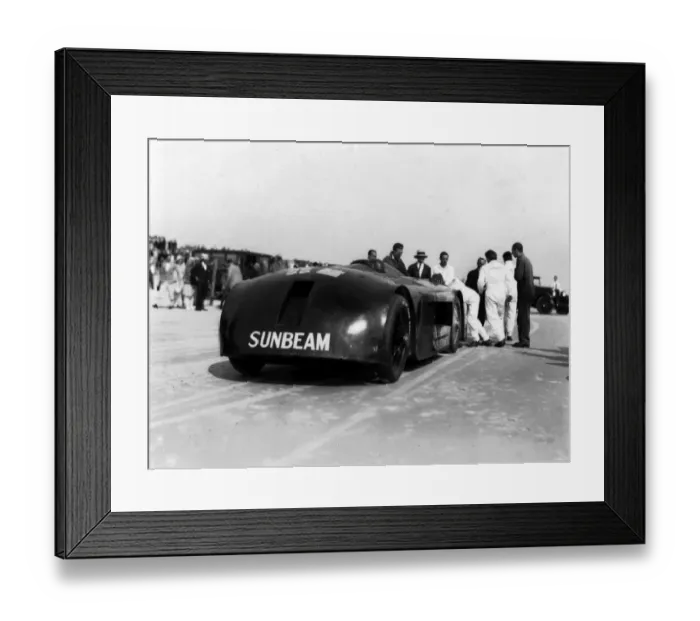 Framed Print : Sunbeam 1000hp
