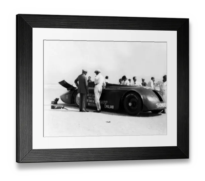 Framed Print : Sunbeam 1000hp
