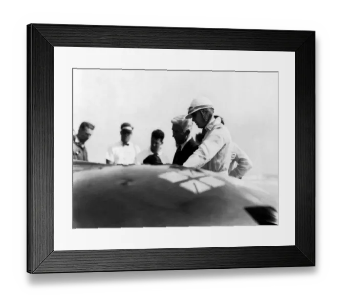 Framed Print : Sunbeam 1000hp