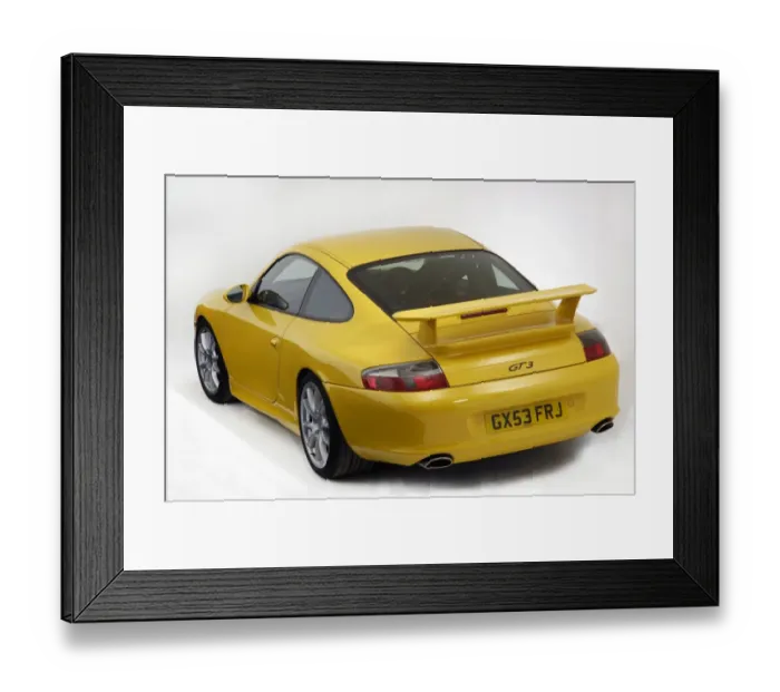 Framed Print : 2003 Porsche GT3
