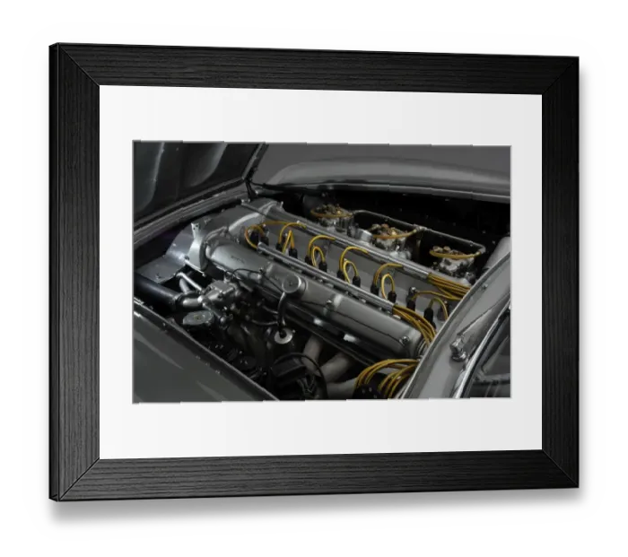 Framed Print : 1961 Aston Martin DB4 GT Zagato