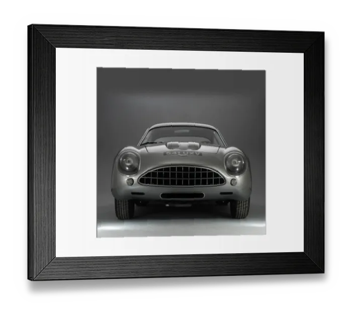 Framed Print : 1961 Aston Martin DB4 GT Zagato