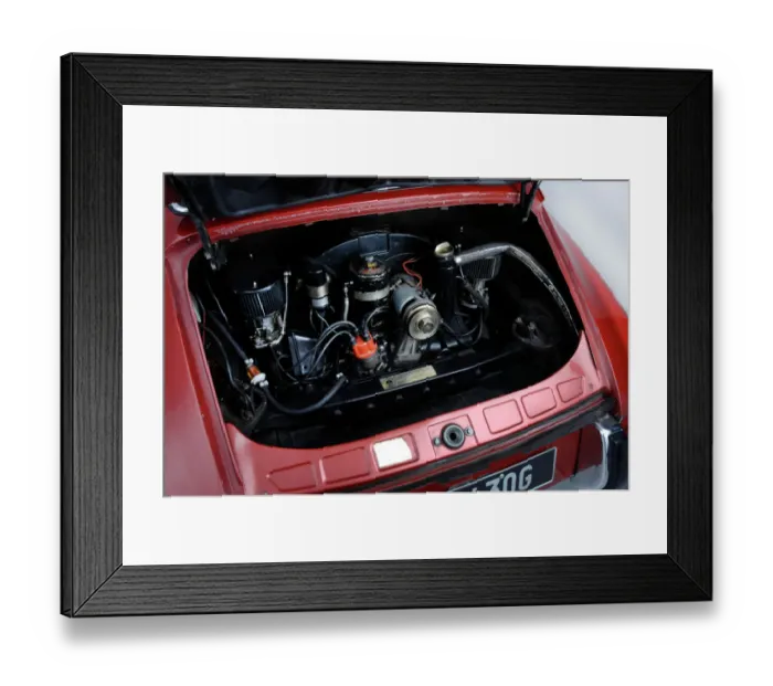 Framed Print : 1968 Porsche 912