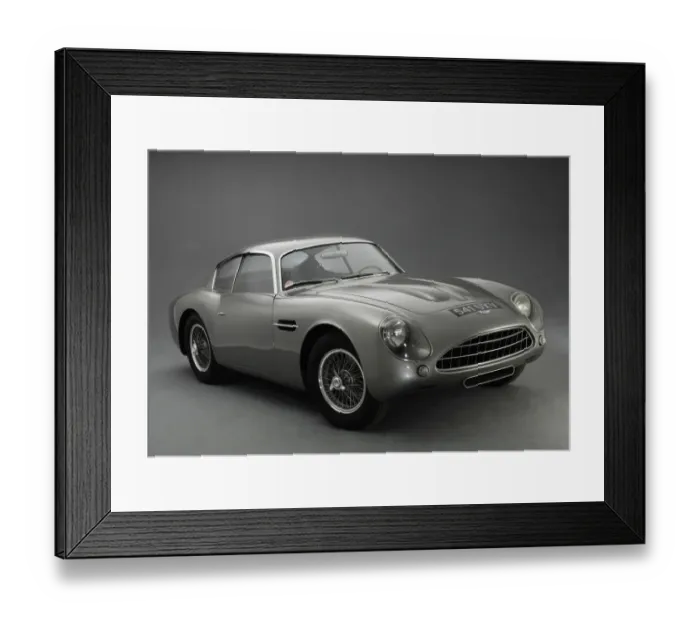 Framed Print : 1964 Aston Martin DB4 GT Zagato