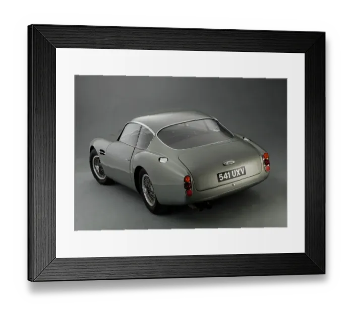 Framed Print : 1961 Aston Martin DB4 GT Zagato