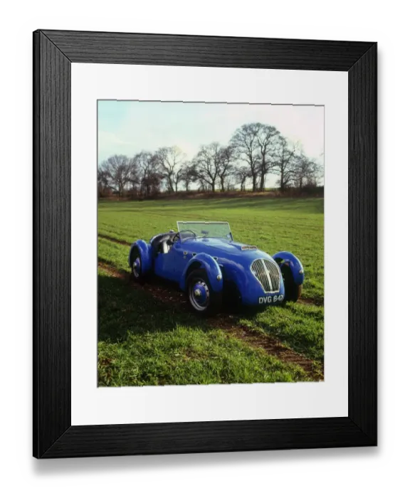 Framed Print : 1950 Healey Silverstone Framed Print : 1950 Healey Silverstone