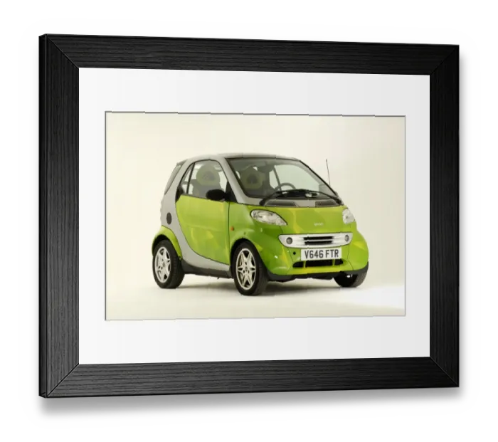 Framed Print : 2001 Smart car Framed Print : 2001 Smart car