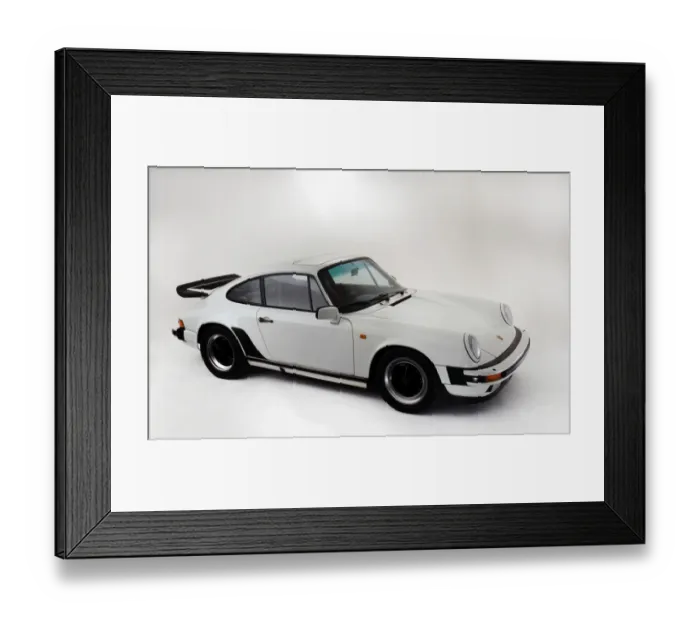 Framed Print : 1987 Porsche 911 Framed Print : 1987 Porsche 911