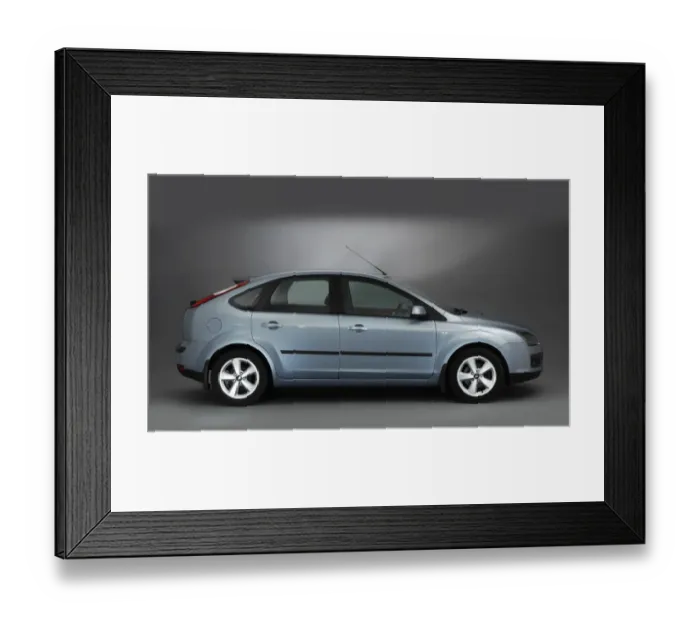 Framed Print : 2005 Ford Focus Framed Print : 2005 Ford Focus